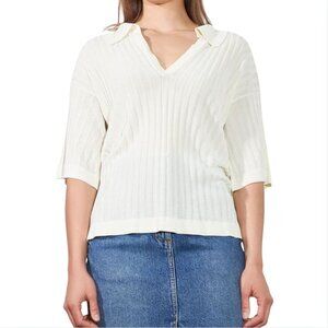 DAGMAR House Of Selena Top Vanilla EUC $354 XS